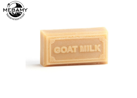 Jabón hecho a mano orgánico de la piel verdadera, jabón natural de la leche auténtica de la cabra para la piel seca